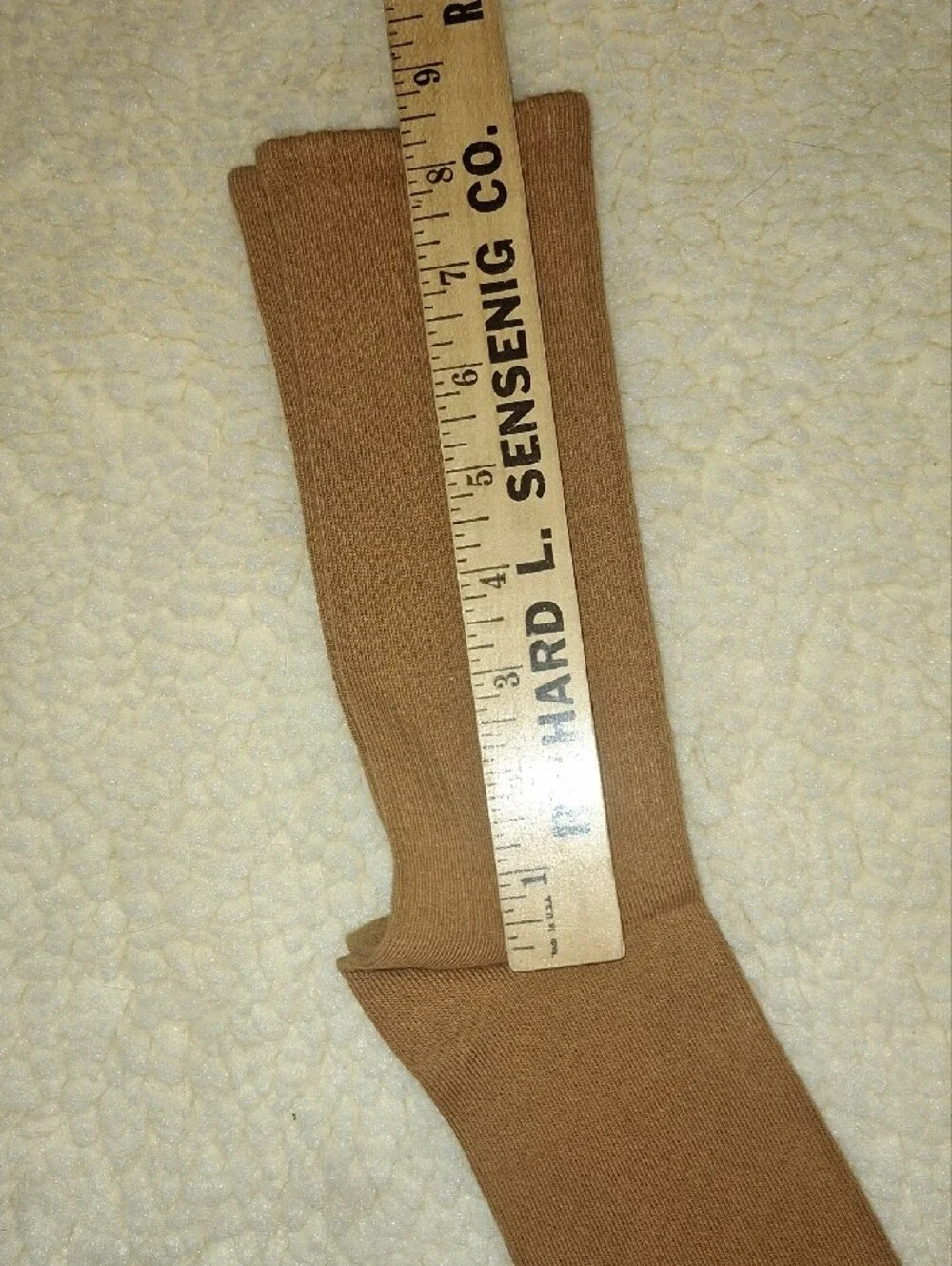 ZARA Women's Crew Socks - Dark RED & Camel (3 Pack)
